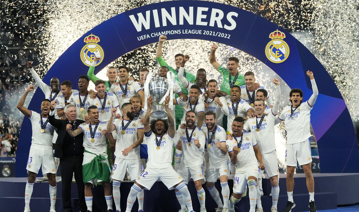 Madridi Real valitseb taas Euroopa klubijalgpalli. Kokku on nüüdseks võidetud rekordilised 14 Meistrite liiga trofeed