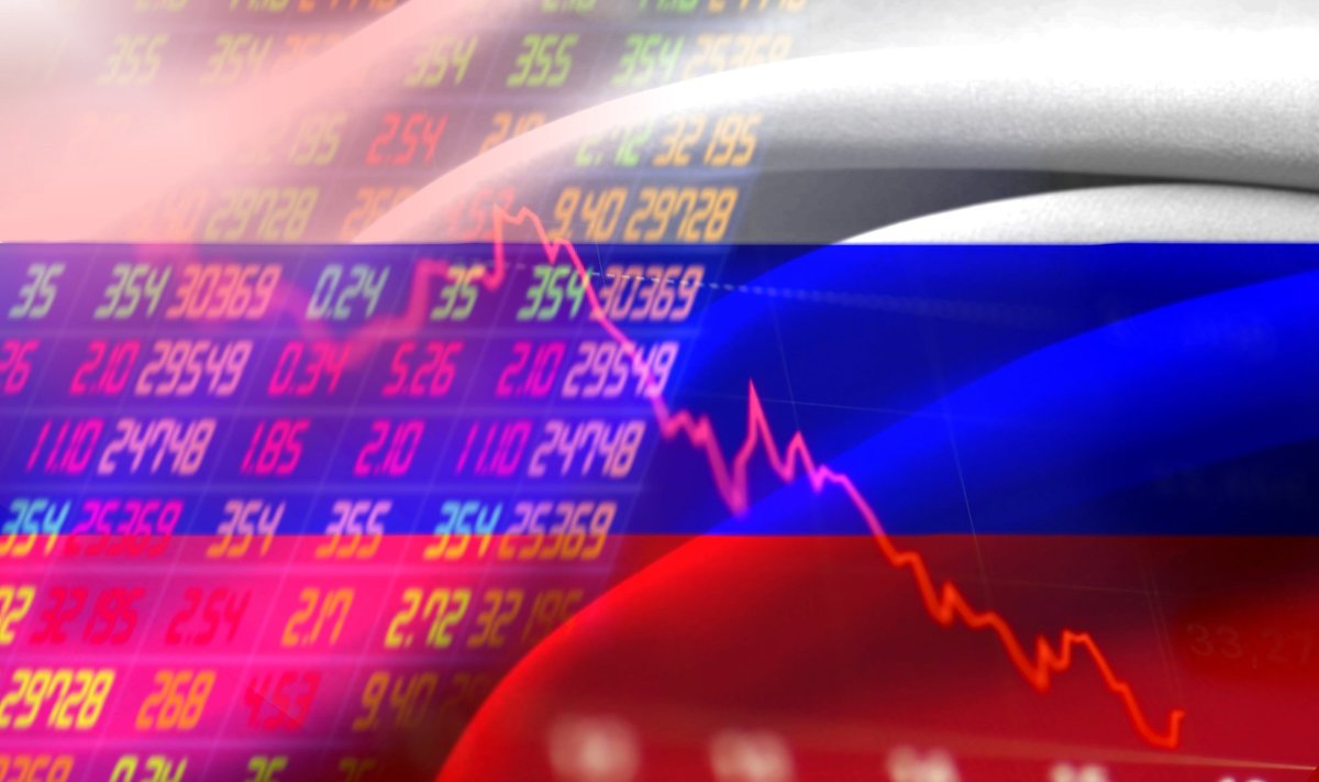 RTS Index on kukkunud aastaga 35%, MOEX Russia Index on langenud 44%.