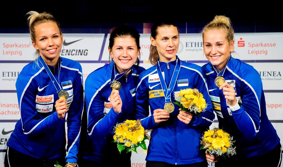 Eesti epeenaiskond võitis MMil kuldmedali