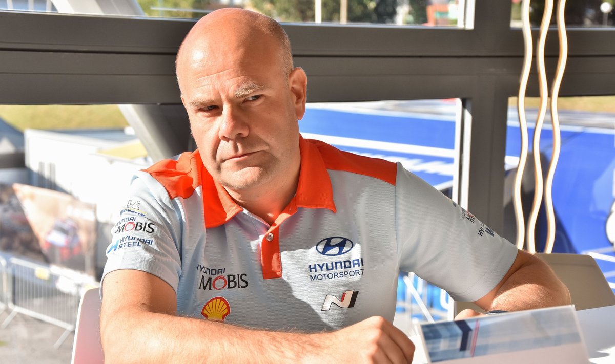 Hyundai tiimiboss Andrea Adamo