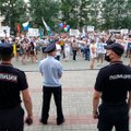Habarovski ajakirjanik: erariides FSB-lased on asunud meeleavaldajaid peksma, aga politsei on endiselt rahvaga