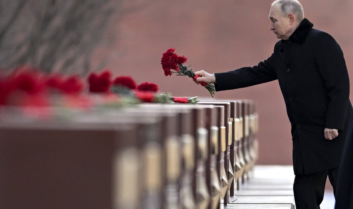 APTOPIX Russia Defenders of the Fatherland Day