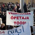 Õpetajaid Aaviksoo 700 eurot ei rahulda, vajadusel jätkatakse palgavõitlust