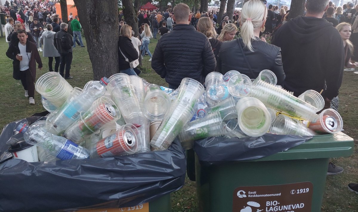 Vaatepilt, mida nägi, kui pilk lavalt eemale suunata.