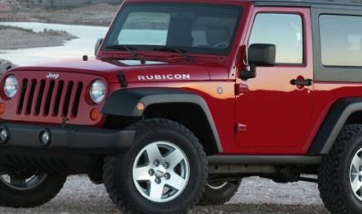 Jeep Wrangler on end kadunud asjade maale sättimas?