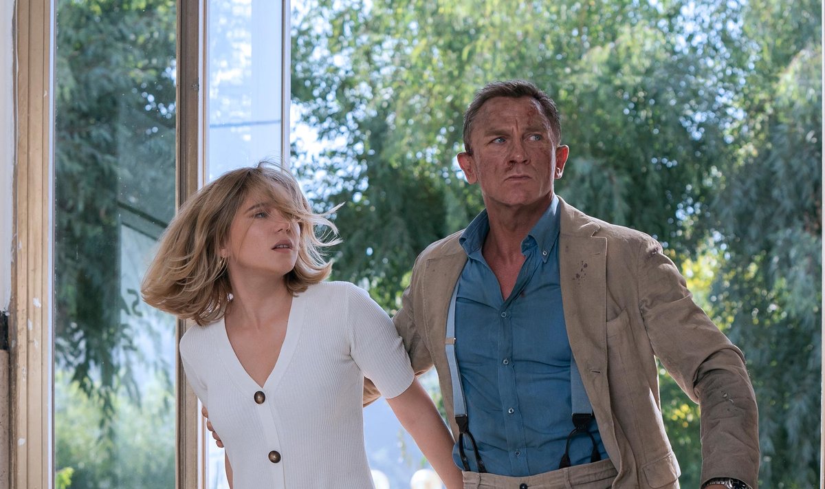 BOND JA TEMA PRUUT: Oma viienda ja viimase rolli James Bondina teeb filmis „Surm peab ootama“ Daniel Craig, tema kallimat Madeleine’i kehastab prantslanna Léa Seydoux.
