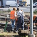 FOTOD: Liiva rongipeatuses põhjustas punase signaali alt läbi sõitnud rongijuht õnnetuse